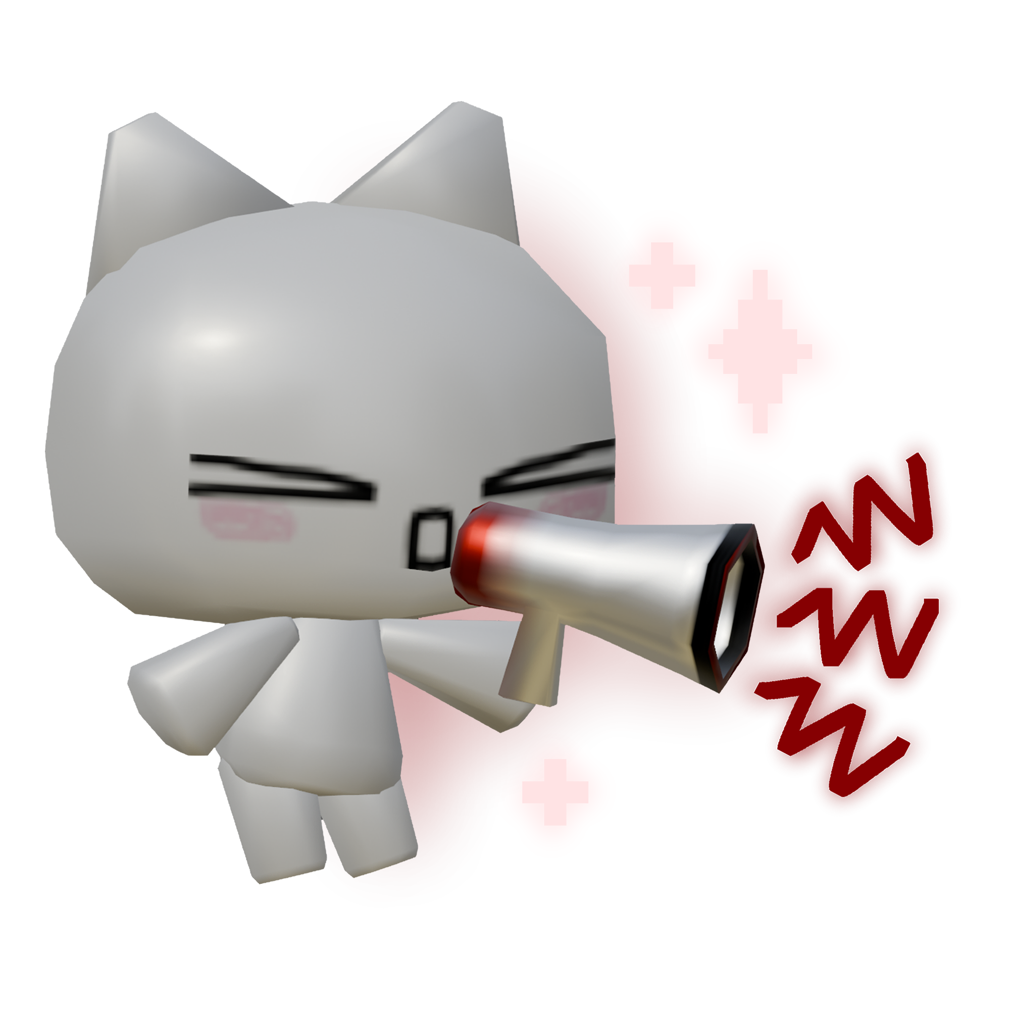 Yelling character